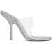 Silver Nudie 105 Heeled Sandals