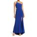 One-shoulder Side Cutout Gown