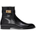 Giotto Brushed Leather Ankle Boots