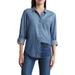 Casual Chambray Button-up Shirt