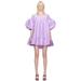 Ssense Exclusive Purple Gigi Minidress