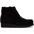 Black Wallabee Hi Boots