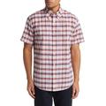 Madras Short Sleeve Plaid Button-down Shirt