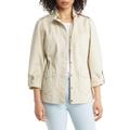 Lace Trim Utility Jacket