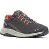 Schnürschuh MERRELL "FLY STRIKE", Gr. 42 (8), rot (schwarz, tangerine), Textil, sportlich, Schuhe