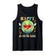 Alles Gute zum Tag der Erde, Retro Smile, Groovy Peace, 2024 Tank Top