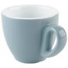 APS 6er Set Espressotasse in blau Ø 6 cm, H: 5,5 cm, 80 ml