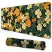 ONETECH 60s 70s Hippie Flowers Large Desk Mat 31.5x11.8 in