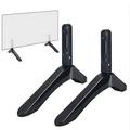Universal Tv Stand Base Mount For 32-65 Inch for Samsung Vizio Sony Lcd Tv Not For Lg Tv Black Television Bracket Table Holder 2pcs -