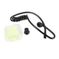 Earpiece Acoustic Tube Ergonomic Replacement Acoustic Coil Tube with Earbuds For Motorola Two Way Radio Headphones Green Earbuds
