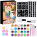 Glitter Tattoo Set Temporary Make Up Body Face Paint Glitter Set for Adults Teenagers Kids jiarui