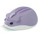 Cute Animal Wireless Mute Mouse Cartoon Hamster Shape Mini Travel Mouse 1200DPI Novelty Portable Optical Unique Small Cordless Mice with USB Receiver for Computer Laptop PC for Kids (Purple)