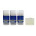 Bath & Body Works Aromatherapy Sea Soul Refreshing Jasmine+ Eucalyptus - Pack of Three - Body Balm With a Natural Oats Sample Soap.