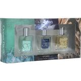 OCEAN PACIFIC VARIETY by Ocean Pacific - 3 PIECE VARIETY SET INCLUDES STOKED & DRIFTWOOD & STORM AND ALL ARE EDP SPRAY 1 OZ - MEN