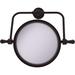 RDM-4/2X Retro Dot Collection Wall Mounted Swivel 8 Inch Diameter with 2X Magnification Make-Up Mirror Antique Bronze