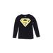 DC Comics Long Sleeve T-Shirt: Black Tops - Kids Girl's Size Medium