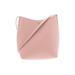 Samara Crossbody Bag: Pebbled Pink Solid Bags