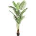 Artificial Areca Palm Plant Fake Tropical Palm Tree 4FT Green Plastic 12 Leaf Palm Tree Simulation Tree for Indoor Outdoor House Home Office Garden Modern Decoration