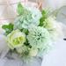 Oxodoi Green Flower Balls for Centerpieces Wedding Rose Artificial Centerpieces Flower Small Rose Balls for Centerpieces Fake Flower Ball Arrangement Bouquet for Party Anniversary Home