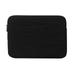 Laptop Sleeve Zipper Closure Shockproof Soft Portable Laptop Cover Case for 13 to 14 Inch Tablet Black