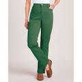 Blair Women's Amanda Stretch-Fit Jeans by Gloria Vanderbilt® - Green - 16P - Petite