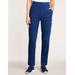 Blair Women's TravelEase 6 Pocket Pants - Blue - 2XPS - Petite Short