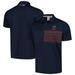 Men's 2024 U.S. Open Puma x Volition America Navy Flag Stripe Polo