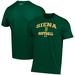 Men's Under Armour Green Siena Saints Arch Softball Performance T-Shirt