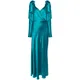 Alberta Ferretti, Dresses, female, Blue, M, Women's Clothing Dress Blue Ss24