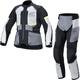 Alpinestars Andes Air DryStar Motorcycle Jacket & Trousers Ice Grey Dark Grey Black Kit - UK/US 32-34" | EU 48 / 50 | M - UK/US 30-32" | EU 46 / 48 | S - Regular, UK/US 32-34" | EU 48 / 50 | M