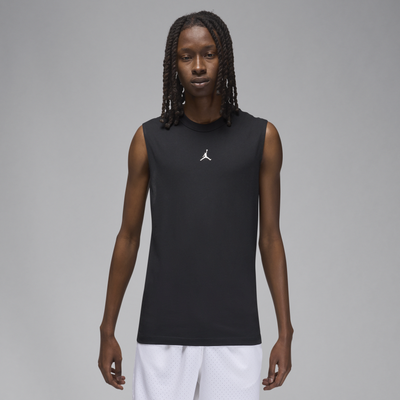 Nike Jordan Sport Men's Dri-FIT Sleeveless Top - Black - Cotton/Polyester