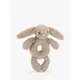 Jellycat Bashful Bunny Ring Rattle Soft Toy