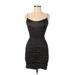 Nicole Miller Cocktail Dress: Black Dresses - Women's Size 6