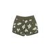 Lands' End Athletic Shorts: Green Camo Activewear - Women's Size 8