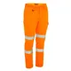 Bisley Workwear Taped Biomotion Hi Vis Cargo Trouser Orange 36R