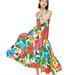 J. Crew Dresses | J.Crew Tiered Strappy Maxi Dress In Ratti Jardin Floral Print Sz 2 | Color: Green/White | Size: 2