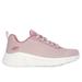 Skechers Women's BOBS Sport B Flex - Quick Pivot Sneaker | Size 5.0 | Blush Pink | Textile/Synthetic | Vegan