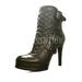 Nine West Shoes | 9west - Nw Aspida Leather Bootz - Black | Color: Black | Size: 6.5