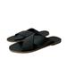 Madewell Shoes | Madewell Women’s Criss-Cross Sandals Black Leather Size 7m | Color: Black | Size: 7