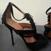 Gucci Shoes | Gucci! 5-Inch Black Suede Beautiful Sandal! Size 38 Brand New! | Color: Black | Size: 8