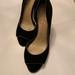 Jessica Simpson Shoes | Jessica Simpson Shoes Sz 10 Black Suede Stilleto | Color: Black/Gold | Size: 10