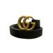 Gucci Accessories | Gucci Belt Gg Marmont 409417 Leather Black Ladies | Color: Black | Size: Os