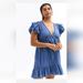 Anthropologie Dresses | Anthropologie Dress Ruffle Babydoll Boho Nwt | Color: Blue | Size: Sp