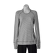 Lululemon Athletica Tops | A4 Auth Lululemon Grey Striped Single Zip Pocket Long Sleeve Workout Top Size 6 | Color: Gray | Size: 6