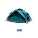 3/4 Person Camping Tent,Fully automatic outdoor multi person camping tent,Easy Set Up Tent,With detachable top cover cloth,Portable Windproof Dome Tent for Camping Hiking & Traveling (Color : Three-u