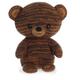 Aurora Snuggly Cozyroos Bear Stuffed Animal - Tactile Stimulation - Irresistible Cuteness - Brown 9 Inches