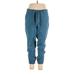 Ann Taylor LOFT Cargo Pants - High Rise: Blue Bottoms - Women's Size 12