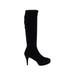 Stuart Weitzman Boots: Black Print Shoes - Women's Size 5 - Round Toe