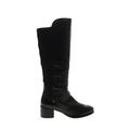 Nine West Boots: Black Solid Shoes - Women's Size 7 - Round Toe