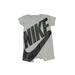 Nike Short Sleeve Outfit: Gray Graphic Bottoms - Size Newborn